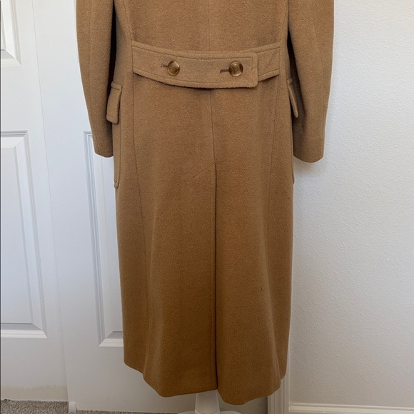 VTG EUC Women’s car coat size small Classic Tan old money Ralph Lauren fall - Picture 9 of 10